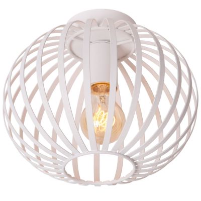 Lucide MANUELA - Flush ceiling light - Ø 25 cm - 1xE27 - White
